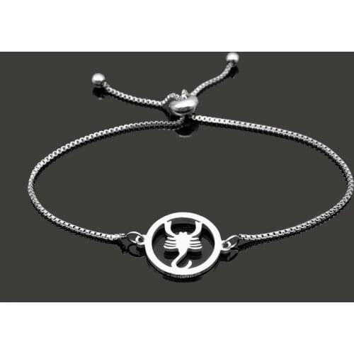 Scorpion Stainless Steel Charm Men Women Bracelet New Fashion Stainless Steel Bracelet