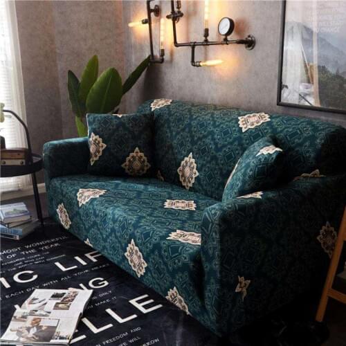Elastic Spandex Sofa Cover Tight Wrap All-inclusive Couch Covers for Living Room Sectional Sofa Covers Love Seat Slipcovers