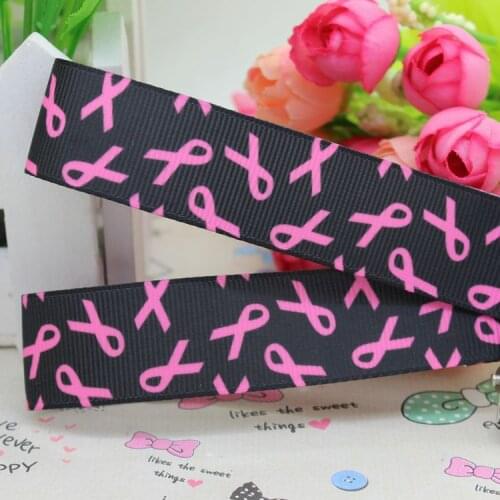 DHK 7/8'' 5yards printed grosgrain ribbon hair bow diy party decoration OEM Wholesale 22mm C642