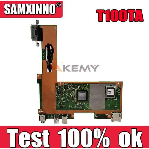 Akemy T100TA Laptop motherboard for ASUS TransBook T100T T100TA T100TAS T100TAM Test original mainboard 64G