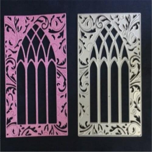 Doors and Windows Metal Cutting Dies for Scrapbooking Handmade Tools Mold Cut Stencil New 2021 DIY Card Make Mould Model Craft