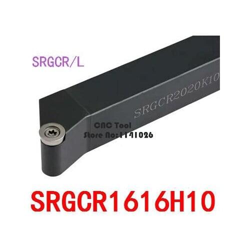 SRGCR1616H10/ SRGCL1616H10 Metal Lathe Cutting Tools Lathe Machine CNC Turning Tools External Turning Tool Holder S-Type SRGCR/L