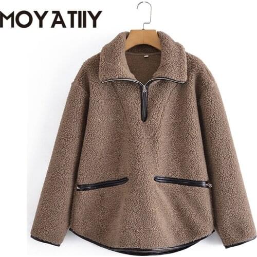 Женские куртки оверсайз MOYATIIY China At AliExpress