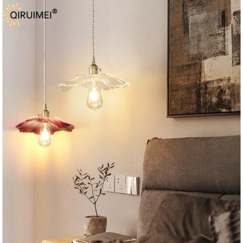 White Yellow Amber Home New Modern LED Pendant Lights For Living Dining Room Bedroom Apartment Bar Glass Lamps Indoor Lighting