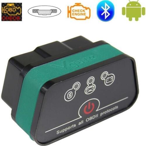 Original Vgate iCar2 elm327 Bluetooth OBD2 Auto Diagnostic-Tool iCar 2 Elm 327 OBD 2 II Scanner for Android PC