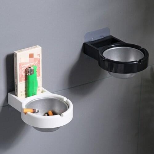 Bathroom For Kitchen ashtray Wall-mounted Modern home smoke Office Convenient smoking Store cigarette butts portable ash tray