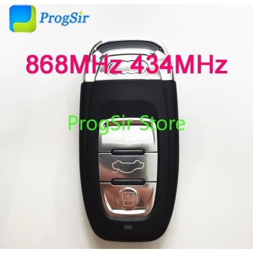 868MHz 3 button Remote Control Key For Audi Q5 8T0 959 754C