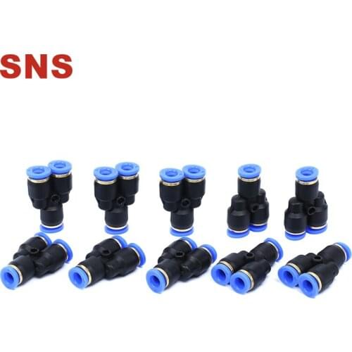 SNS SPY Series 10 Pack Plastic Push To Connect Tube Fitting Quick Connect Elbow Connect Fitting Push Lock