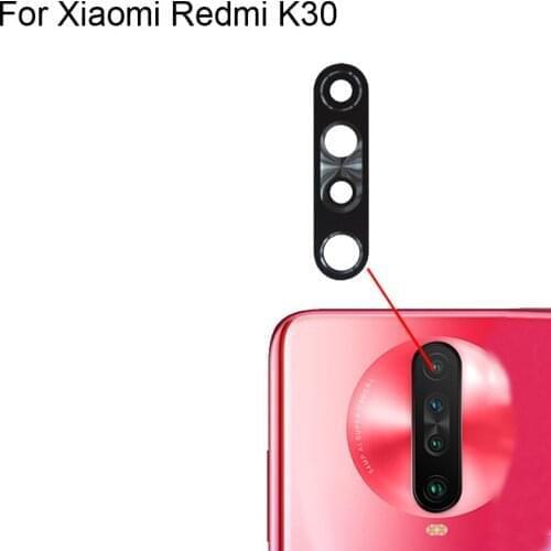 2pcs High quality For Xiaomi Redmi K30 Back Rear Camera Glass Lens test good For Xiao Mi Redmi K 30 Replacement Parts Redmik30