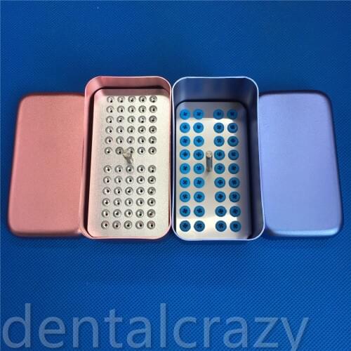 Dental 36 Holders / 60 Holders Tips Burs Disinfection Holder Block Sterilizer Box Hot Sale