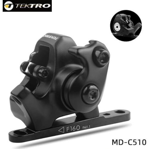 TEKTRO MD-C510 Road Bicycle front Rear Disc Brake Black Bike Mechanical Caliper Disc Brakes Cycling s Aluminum Alloy Accessorie