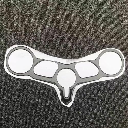 3D motorcycle Carbon-look Upper Triple Yoke Cover Protector Decal sticker Case For DUCATI 749 749R 999 2003-2006 2004 2005