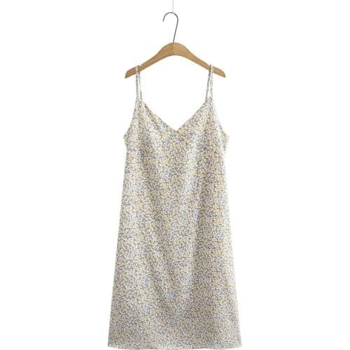 Plus Size XL-4XL Womens Floral Printed Summer Dress Sleeveless A-line Beach Dresses Casual Vintage Vestidos