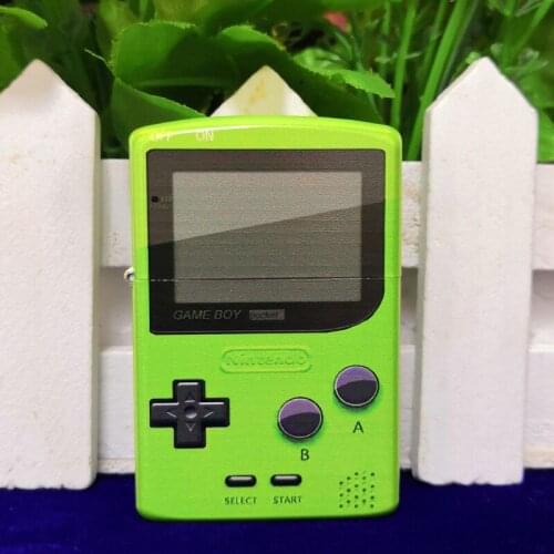 ZORRO Pure Copper Color Printing Clamshell Windproof Grinding Wheel Retro Creative "Game Station" Kerosene Lighter