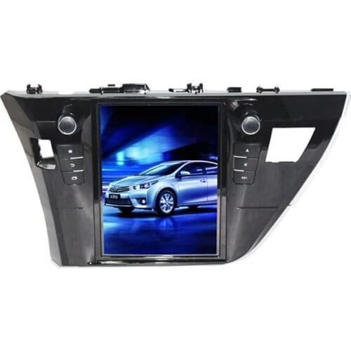 10.4 '' Vertical screen Tesla Style Android 9.0 Car DVD GPS Player navigation auto radio for Toyota Corolla 2014 2015 2016 IPS