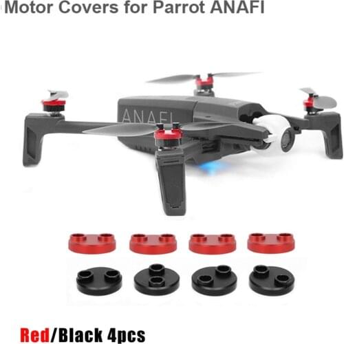 4 Pcs CNC Aluminum Motor Protective Cap Cover Protector for Parrot Anafi