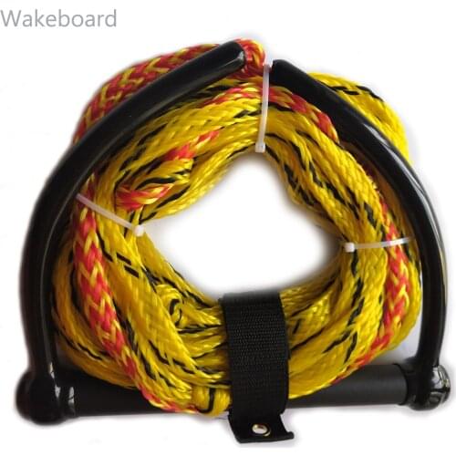 PE Coda Towing Rope Water Ski Rope High-strength Stable Rope Water Surfing Towing 23 m Loop Motorboat Towing Rope
