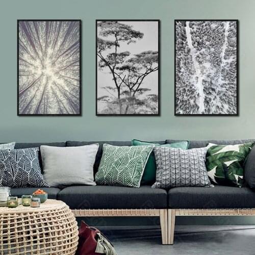 Living Room Decoration Painting Modern Minimalist Sofa Background Wall Bedroom Mural Bedside Painting Nordic Paintings