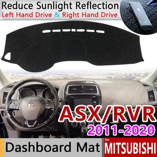 For Mitsubishi ASX 2011~2020 RVR Anti-Slip Mat Dashboard Cover Pad Sunshade Dashmat Accessories 2013 2015 2016 2017 2018 2019