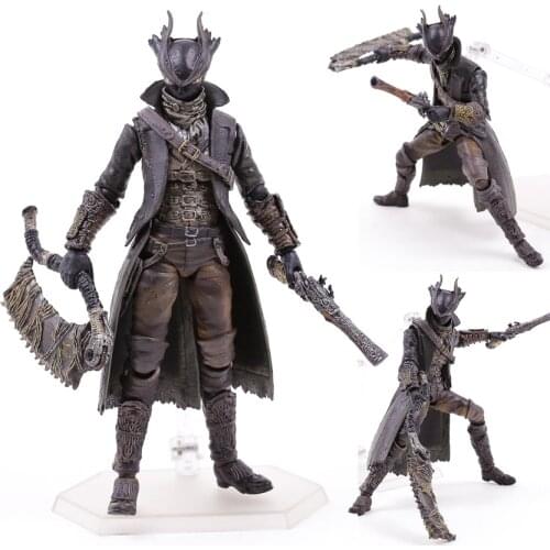 Figma 367 Hunter Bloodborne Bloodboorne PVC Action Figure Collectible Model Toy