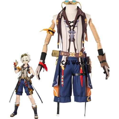 Genshin Impact Mondstadt Bennett Outfit Games Cosplay Costumes