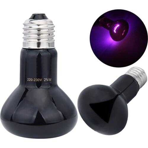 50W AC220-240V Pet Heating Lamp UVA Day Night Amphibian Amphibian Snake Lamp Heat Reptile E27 Bulb Light