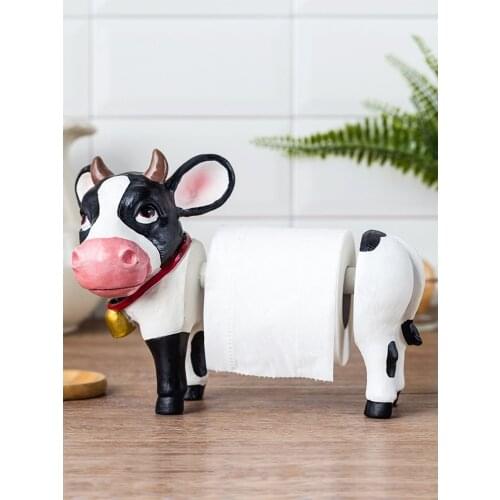 Animal store dining table carton paper towel rack cute kitchen carton cartoon creative paper vertical toilet