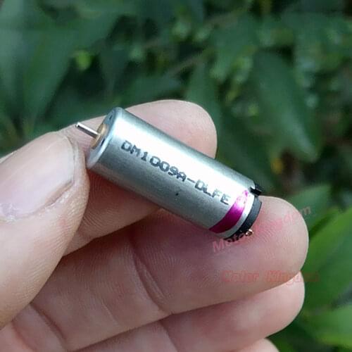 Micro 10mm Round Cylinder Mini M50 Motor DC 3V-6V 37200RPM High Speed Power Toy Electric Motor