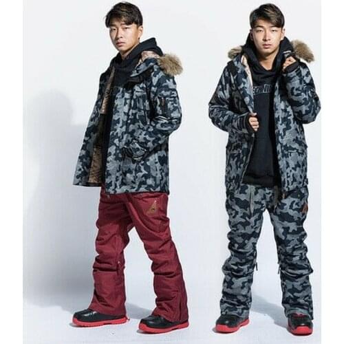 Men Women Winter Coat Jacket Waterproof Ski Suit Snowboard Sports Autumn Winter Fashion Warm Outdoor Climbing Clothing