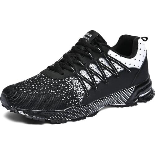2020 Men Tennis Shoes Breathable Lightweight Sneakers Air Cushion Training Athletic Footwear Zapatillas Hombre Plus Size 39-45