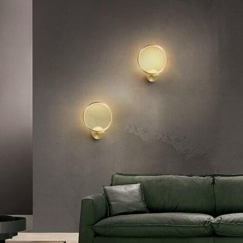 Nordic led crystal wandlamp luminaria led wall light home deco espelho beside lamp dinging room lamp
