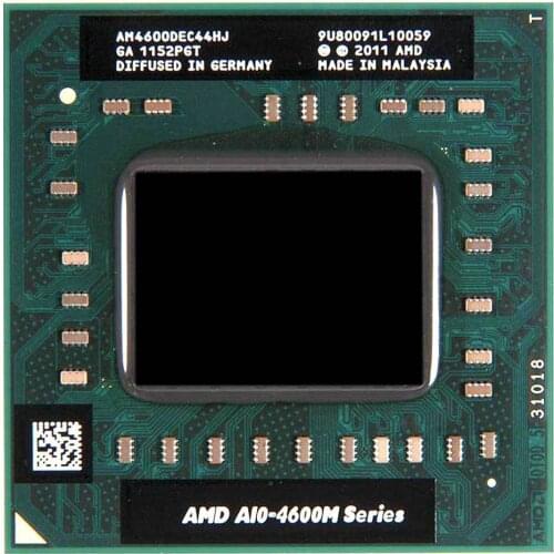 Original laptop Mobile A10 4600M A10-4600m Socket FS1 CPU 4M Cache/2.3GHz/Quad-Core processor