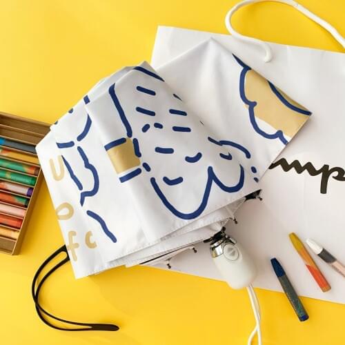 Portable Folding Automatic Umbrella Rain Women Mini pocket Parasol Portable Travel Umbrellas Paraguas