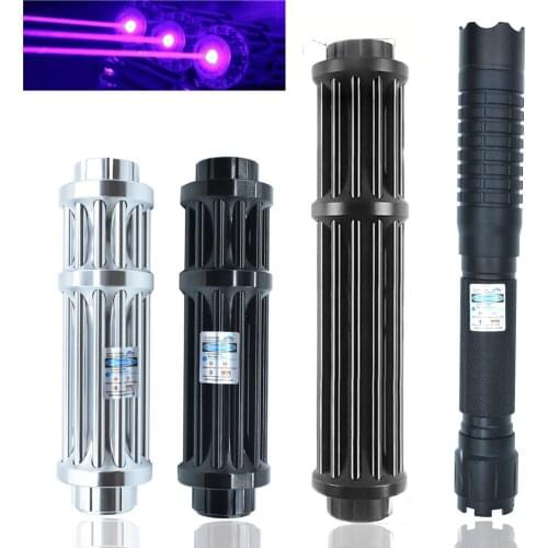 Burning Blue Laser Torch 445nm 10000m Laser Light Pointers powerful Flashlight burning Matches Candle firecrackers