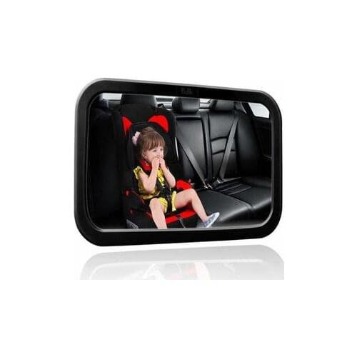 Baby Back Seat Mirror Kids Safety Rearview Rear Facing Mirrors Acrylic Large Adjustable Clear Wide View Car Seat Accessories HWC