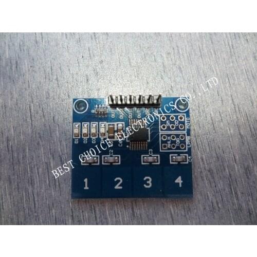 10pcs/lot 4Channel Digital Touch Sensor Capacitive Switch Module Button For Arduino TTP224