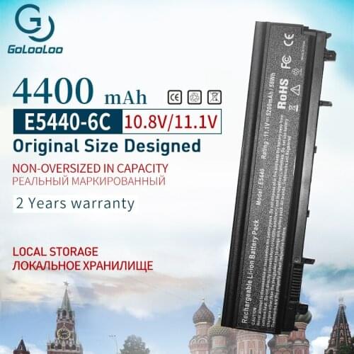 Golooloo 4400 mAh 11.1V Laptop Battery for DELL E5440 E5540 3K7J7 970V9 9TJ2J VV0NF 451-BBID 451-BBIE 451-BBIF 312-1351 TU211