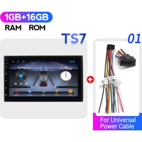 7Inch Android head unit Car Radio Multimedia Video Player Navigation GPS for Volkswagen Honda Hyundai Kia Toyota Universal 2din