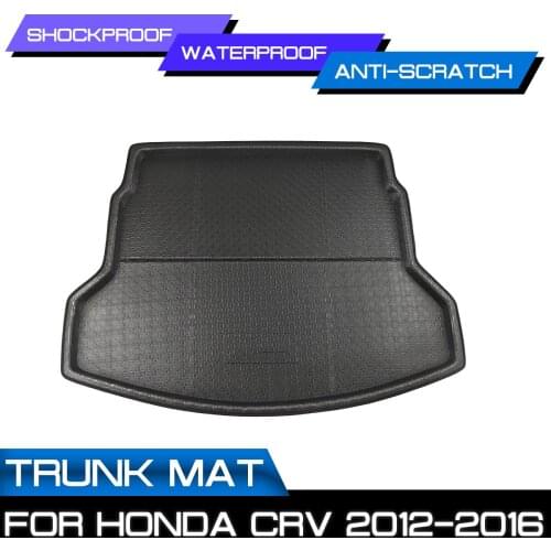 Car Floor Mat Carpet Rear Trunk Anti-mud Cover For Honda CRV 2012 2013 2014 2015 2016
