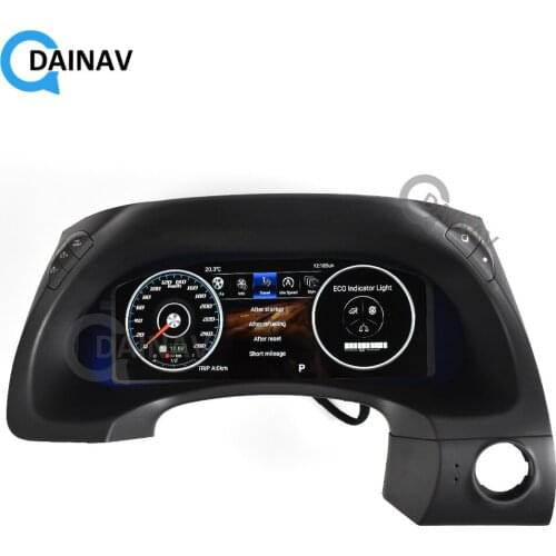Android car LCD Meter instrument dashboard screen Multimedia player For Nissan Patrol 2016 2017 2018 2019 car gps Navigation