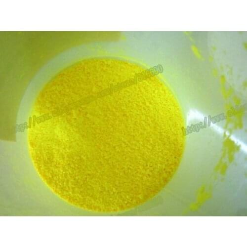 Free Shipping Yellow fluorescent powder fluorescent pigment for DIY decoration 50g/bag