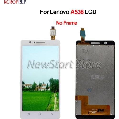 For Lenovo A536 LCD Display Touch Screen Digitizer Assembly 5.0" For Lenovo A536 lcd No Frame Replacement Accessory 100% Tested