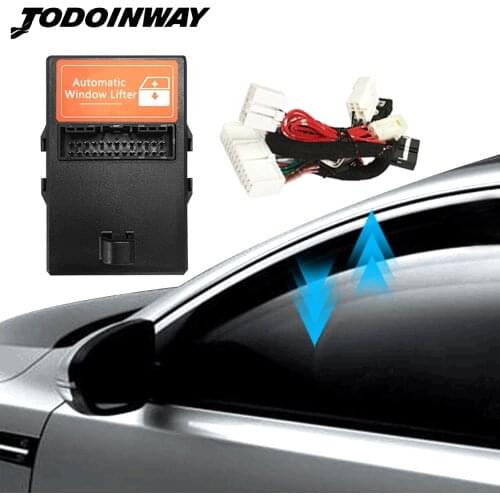 For Mitsubishi Outlander 2019 Car Window Roll Up Master Switch Automatic glass Lifter Remote Control Window Opener Pause Button