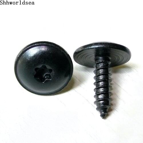 Shhworldsea Trunk Lid Trim Panel Fastener Retainer Clip Metal For VW For Audi