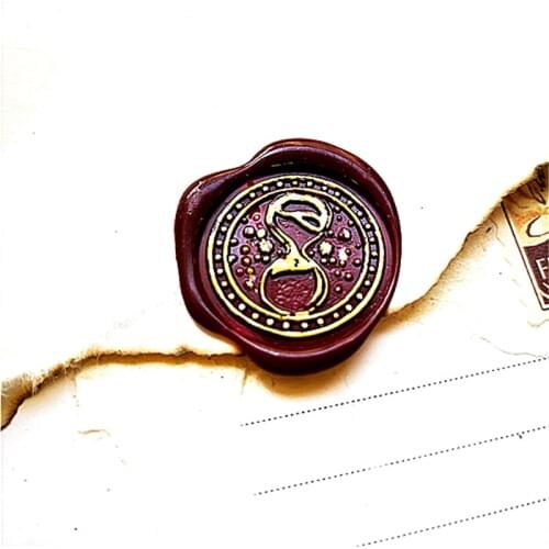 New cheap wax seal stamp group 7 thousands of logo design wax seal stamp copper Metal head sealing stamps only head
