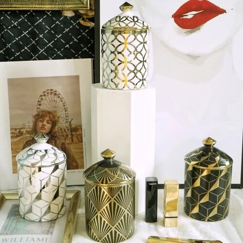 Lady Face Candle Holders Candelabra Home Decoration Exquisite Ceramic Suger Jewerlly Storage Jar Cup Flower Pots Home Decor