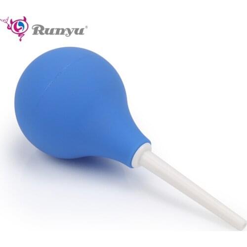 Syringe Vaginal Ball Enema Sprayer Anus Shower Douche Portable Syringe Anal Wash Bulb Douche Washing Nozzle Anal Enema Clean