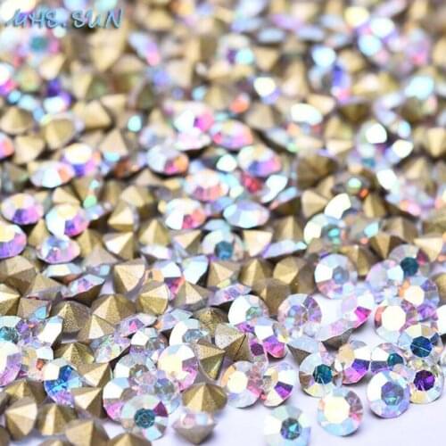 MHS.SUN SS29 288PCS/lot Rhinestones Crystal Point back DIY Jewelry/Garment Decoration Loose Crystal Stone Hand Craft Accessories
