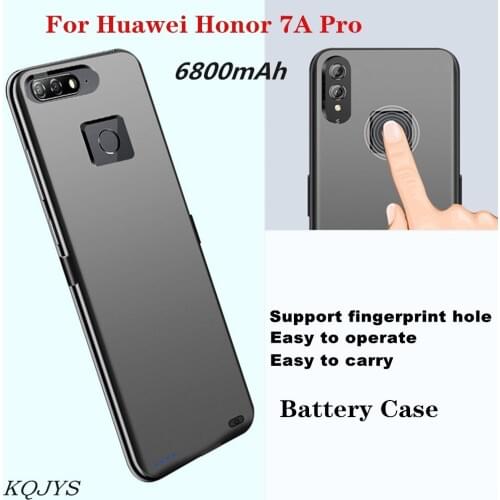 KQJYS Ultra-Thin Battery Charging Power Case for Huawei Honor 7A Pro Portable Power Bank Battery Charger Cases for Honor 7A Pro
