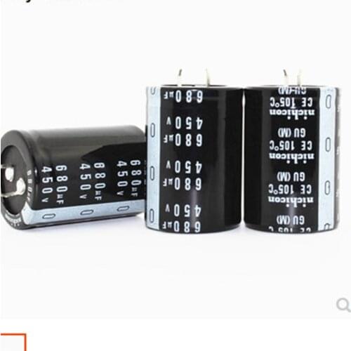 IN stock hard feet electrolytic capacitor 450v680uf 680uf450v volume: 35x50